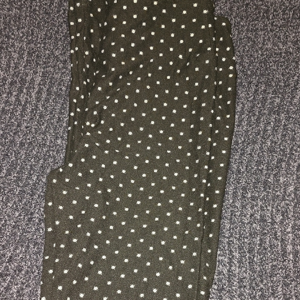 LuLaRoe Leggings Black White Polka Dot OS One Size  ***Bundle and Save!!!***